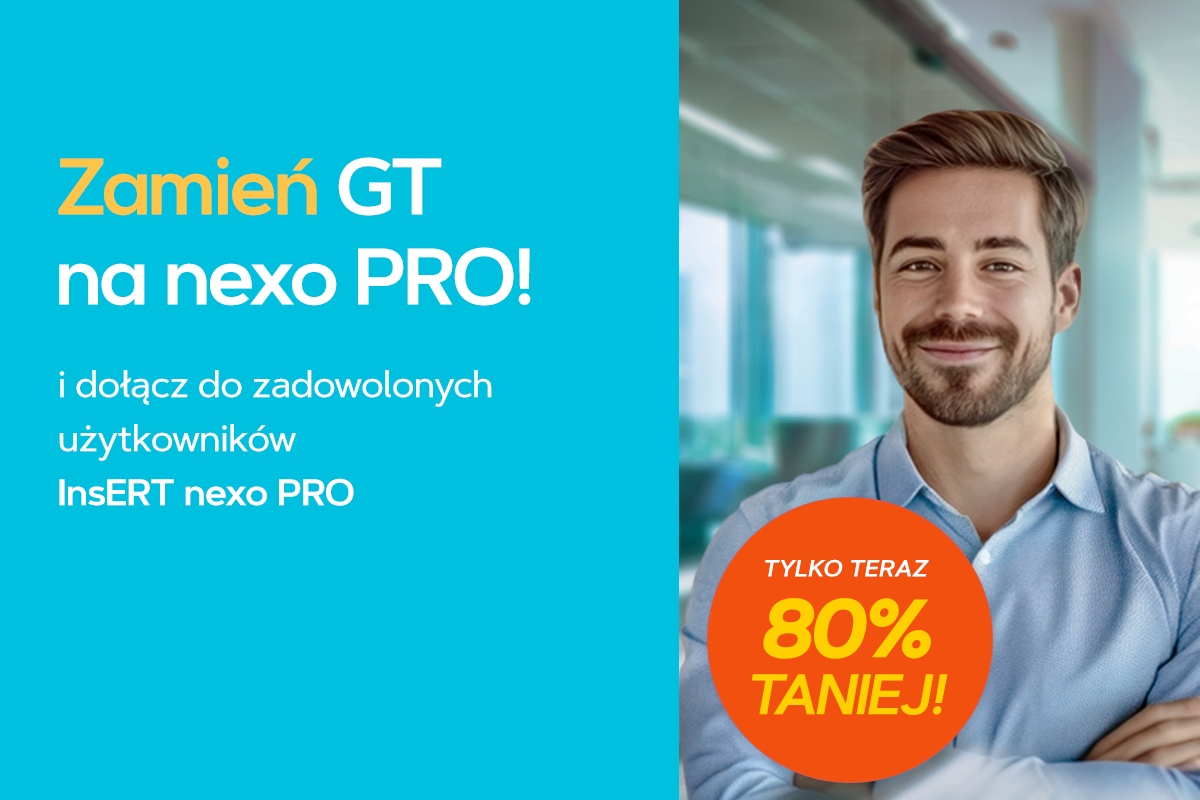 Upgrade z GT do nexo PRO w lipcu 80% taniej