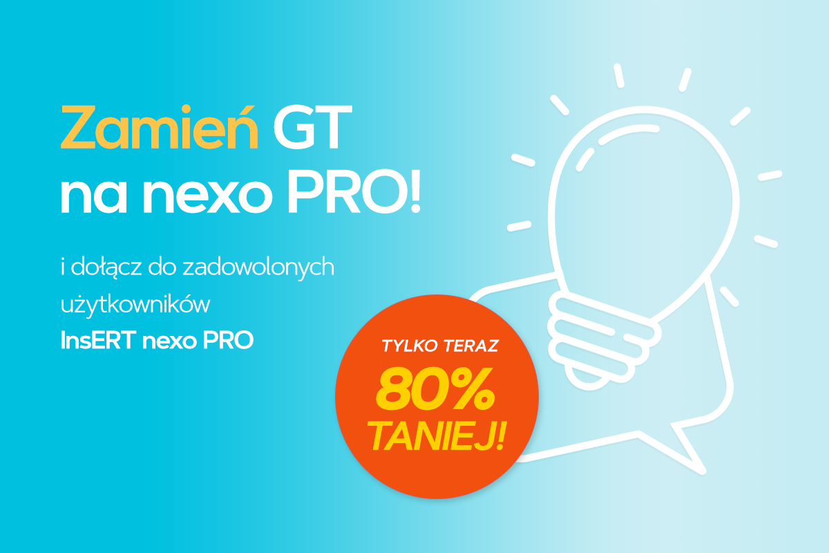 W grudniu upgrade z GT na nexo PRO 80% taniej