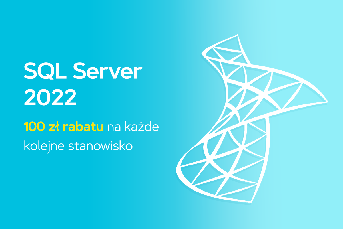 Również w grudniu 100 zł rabatu na każde kolejne stanowisko Microsoft SQL Server